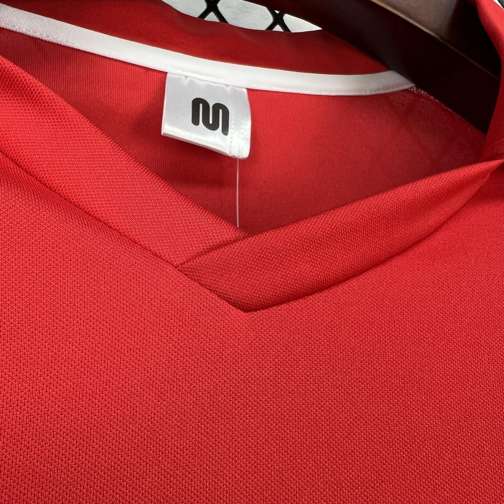 Retro Real Zaragoza 1983-84 Home Long Sleeve Jersey
