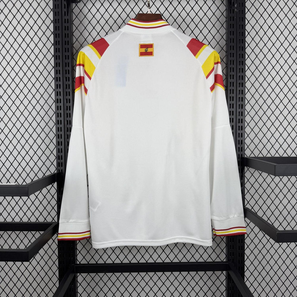 Retro Spain 1996 Away Long Sleeve Jersey