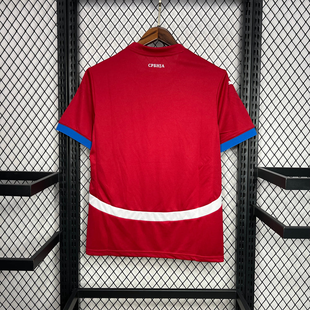 Serbia 2024/25 Euro Home Jersey