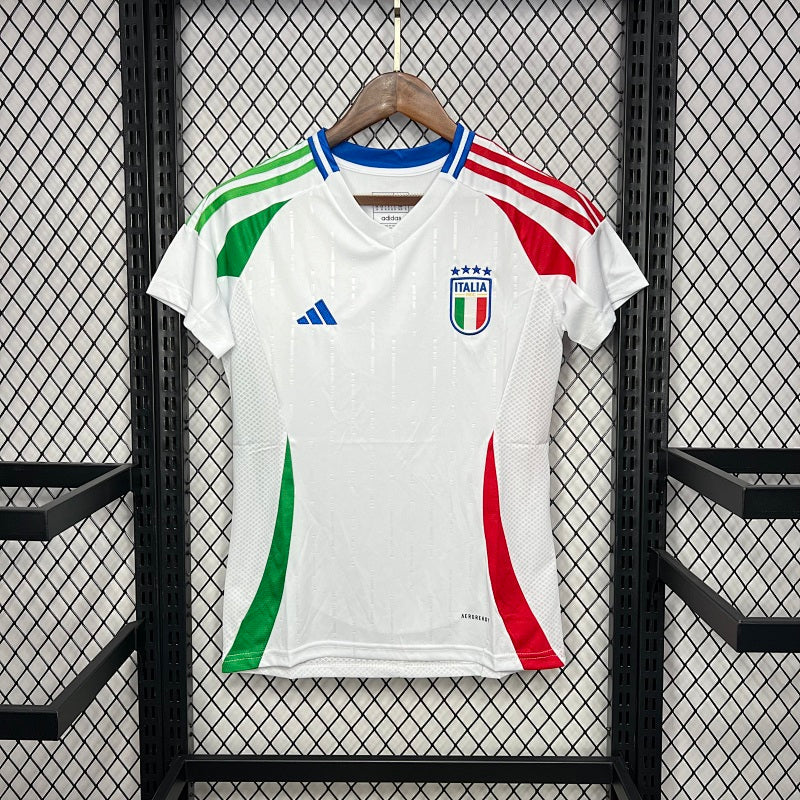 Italy 2024 25 Euro Away Womens Jersey Fotbollstroja