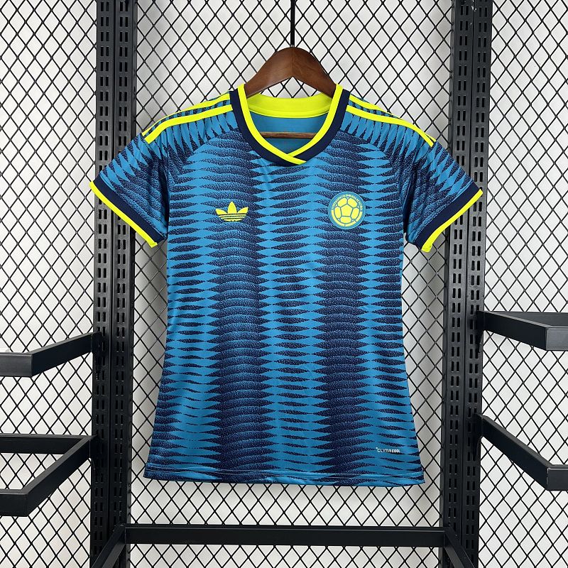 Womens Colombia 2026 World Cup Away Jersey Fotbollstroja