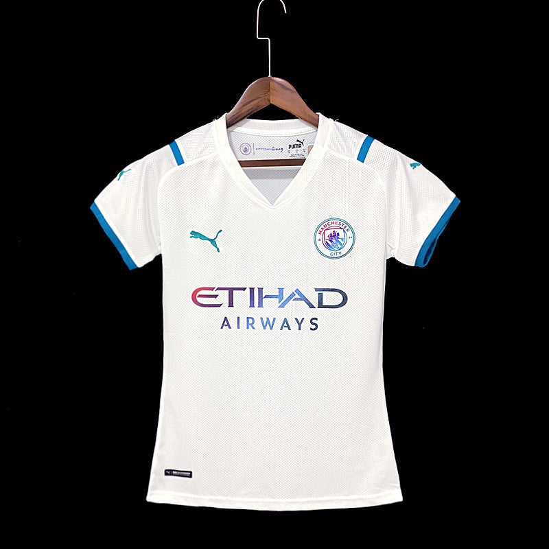 21 22 Manchester City Away Women Fotbollstroja