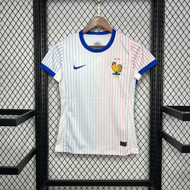 France 2024 25 Euro Away Womens Jersey Fotbollstroja