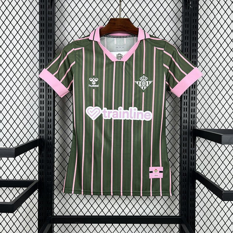Womens Real Betis 2025 26 Bética Jersey Fotbollstroja