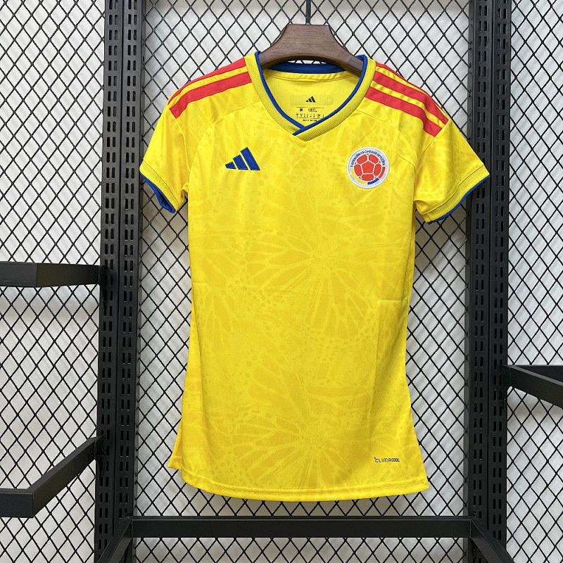 Womens Colombia 2025 26 Home Jersey Fotbollstroja