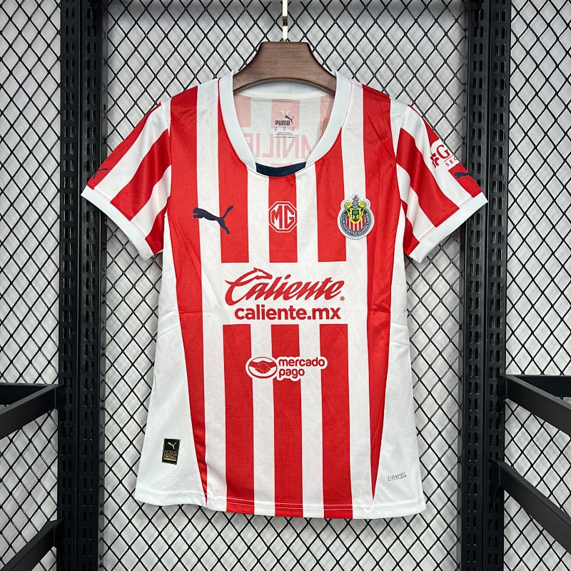 Chivas 2024 25 Home Womens Jersey Fotbollstroja