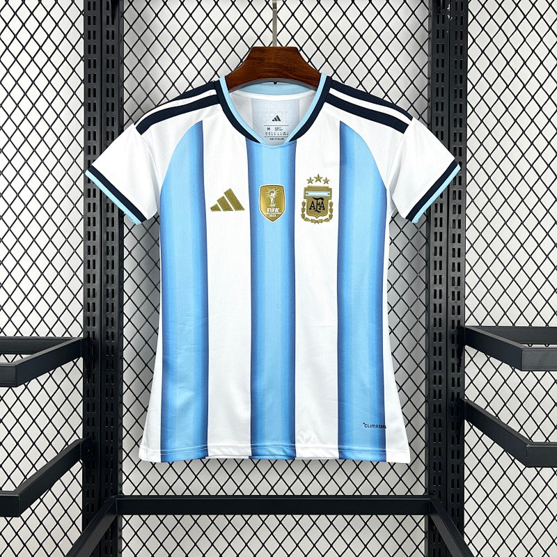 Womens Argentina 2026 World Cup Home Jersey Fotbollstroja