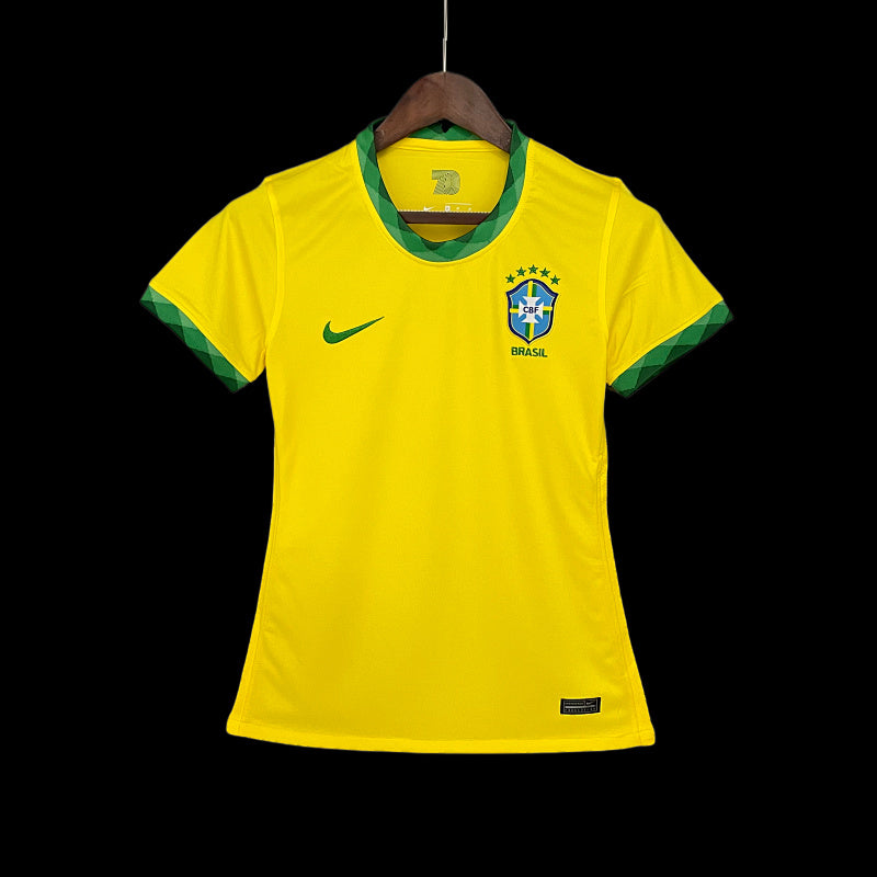 2020 Brazil Women Home Fotbollstroja