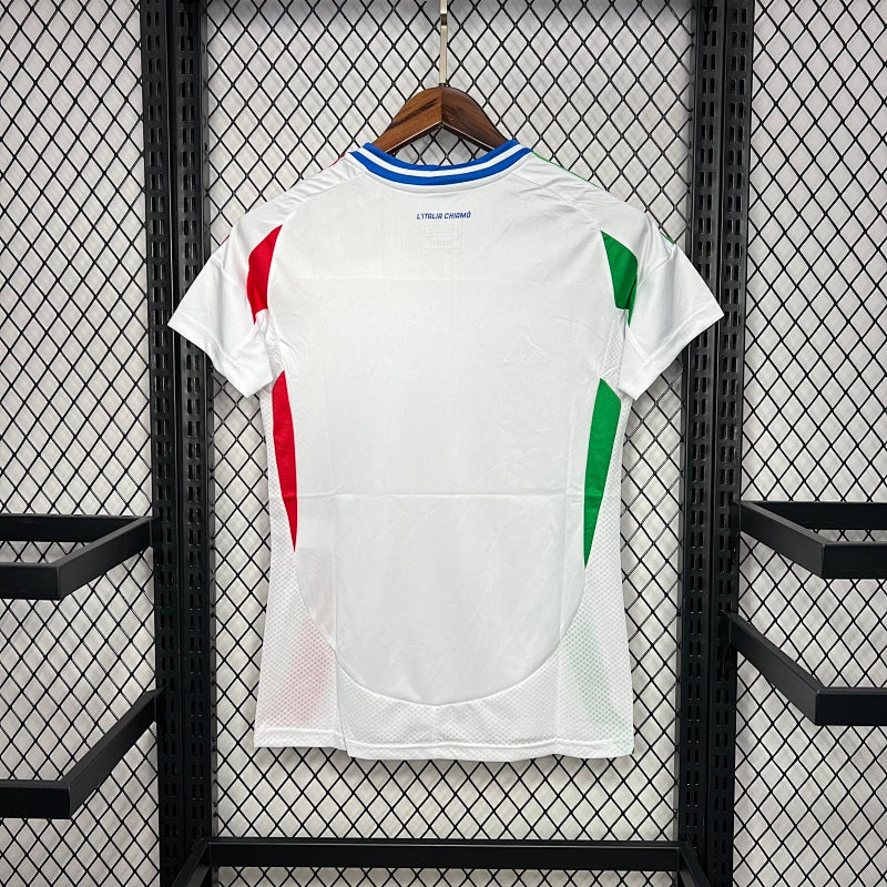 Italy 2024 25 Euro Away Womens Jersey Fotbollstroja