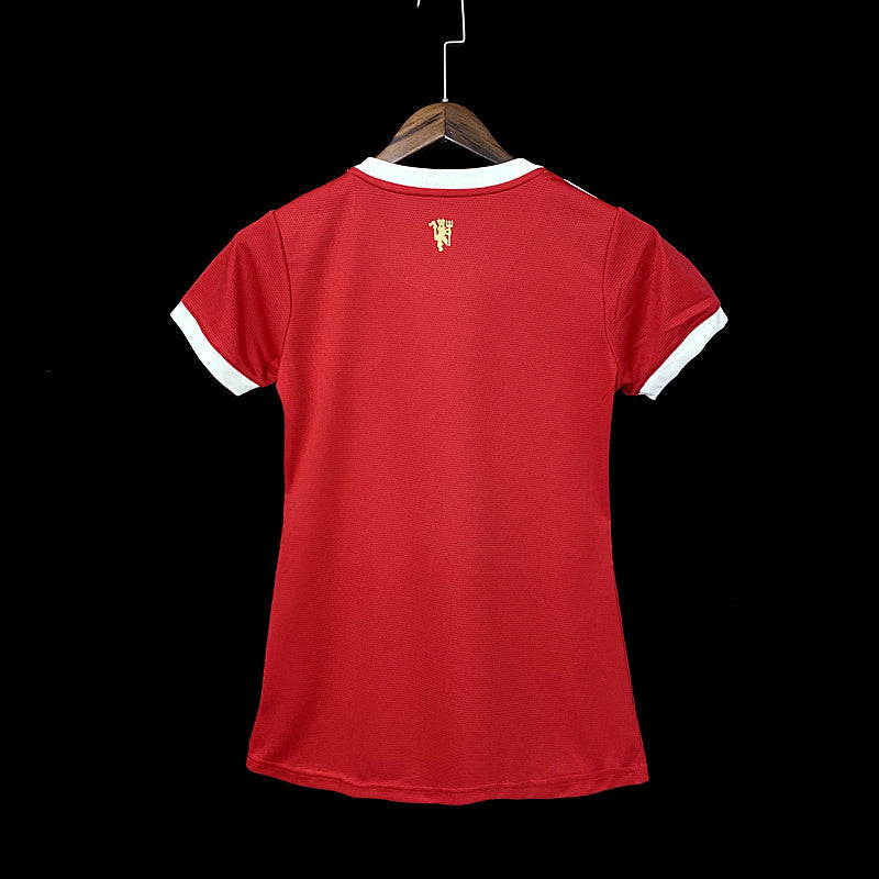 21 22M-U Home Women Fotbollstroja