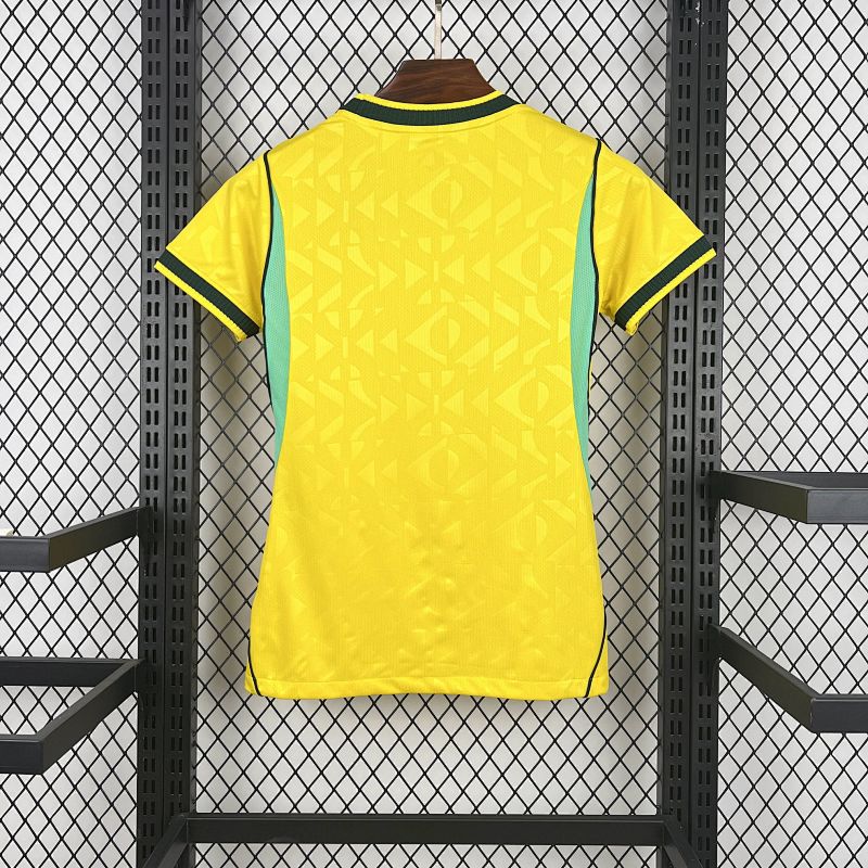 Womens Brazil 2026 World Cup Home Jersey Fotbollstroja