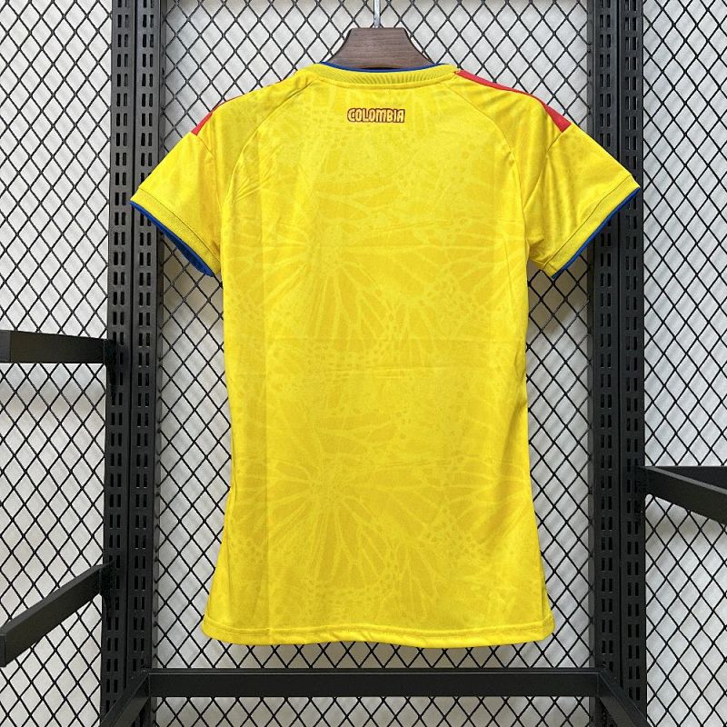 Womens Colombia 2025 26 Home Jersey Fotbollstroja