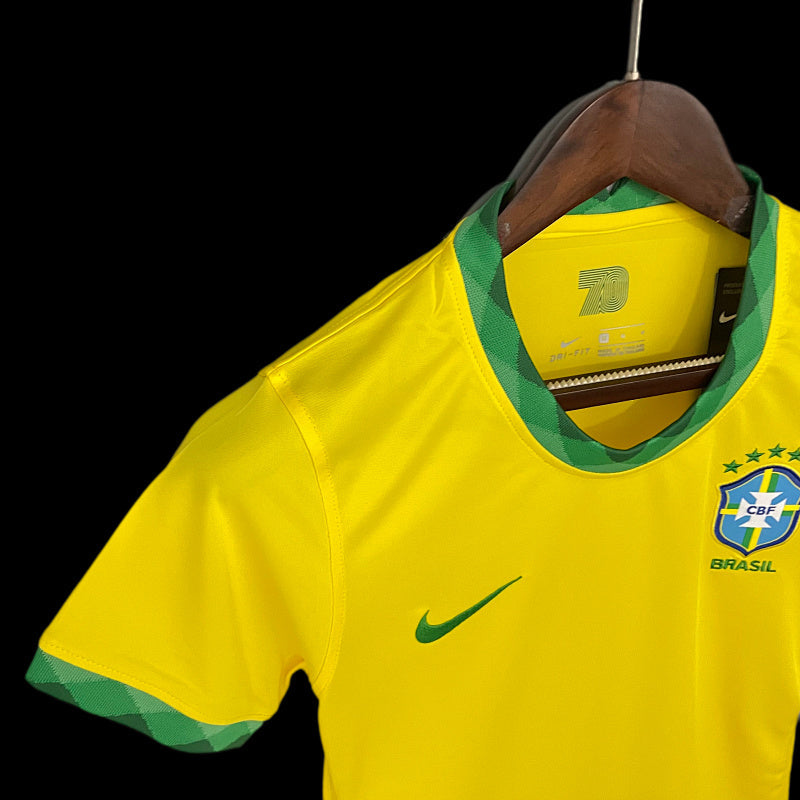 2020 Brazil Women Home Fotbollstroja
