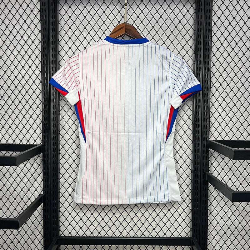 France 2024 25 Euro Away Womens Jersey Fotbollstroja