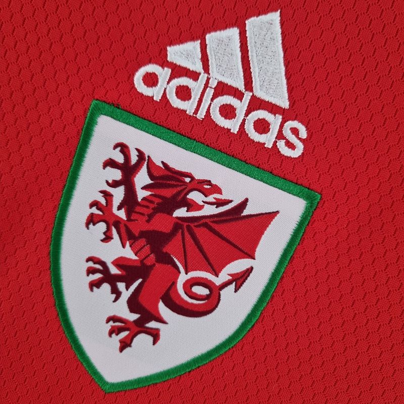 2022 Women Wales Red Fotbollstroja