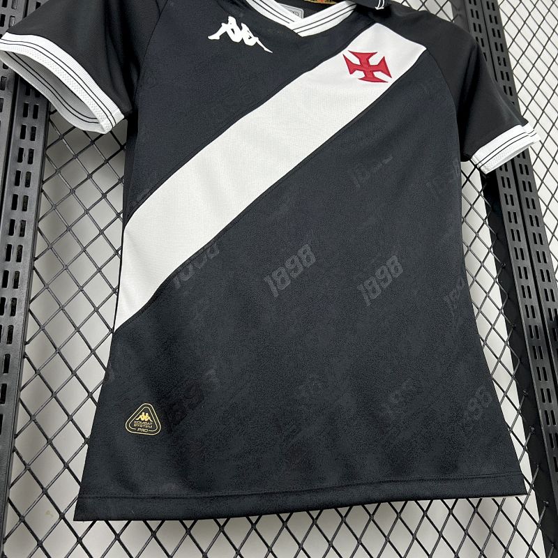 Womens Vasco Da Gama 2025 26 Home Jersey Fotbollstroja