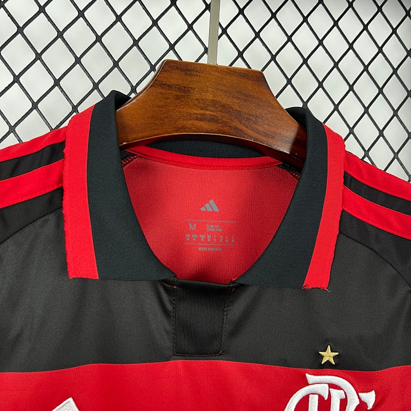 Womens Flamengo Crop Top 2026 27 Home Jersey Fotbollstroja