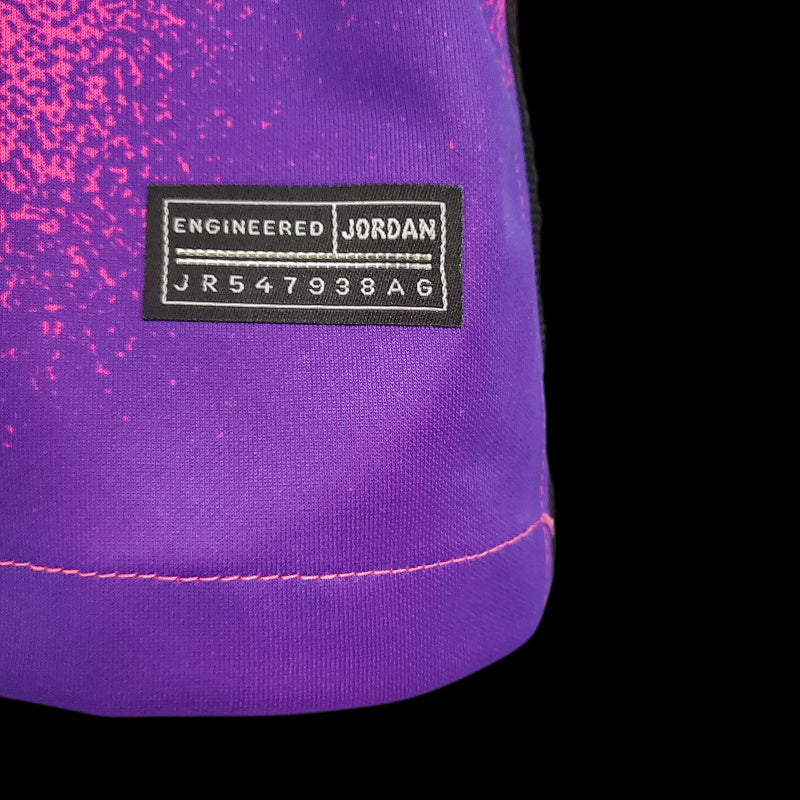 20 21 Jordan Psg Women Fourth Away Purple Fotbollstroja