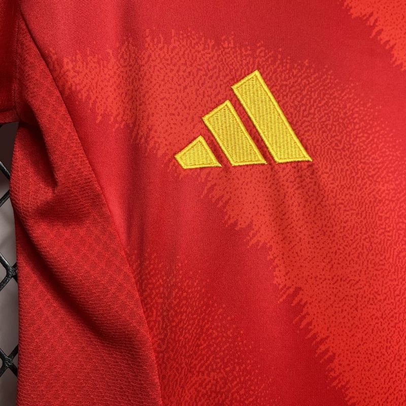 Spain 2024 25 Euro Home Womens Jersey Fotbollstroja