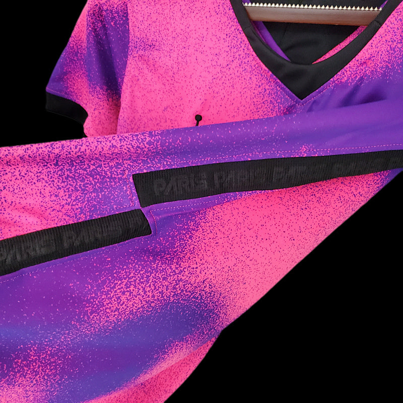 20 21 Jordan Psg Women Fourth Away Purple Fotbollstroja