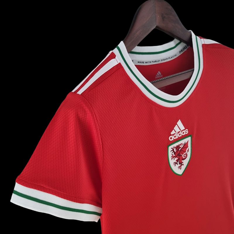 2022 Women Wales Red Fotbollstroja