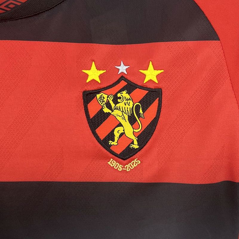Sport Recife 2025 26 Home Womens Jersey Fotbollstroja