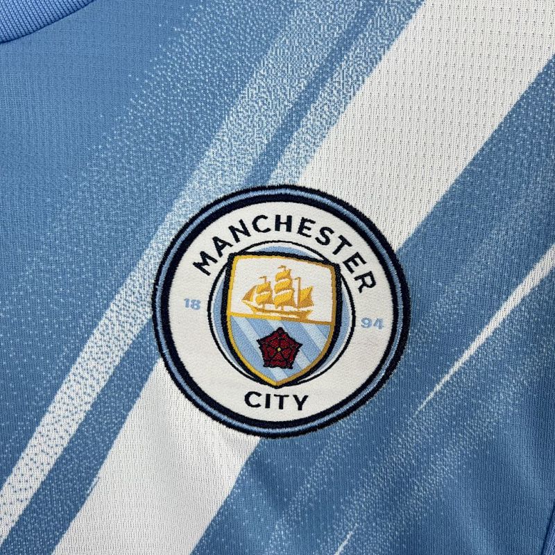Manchester City 2025 26 Home Womens Jersey Fotbollstroja