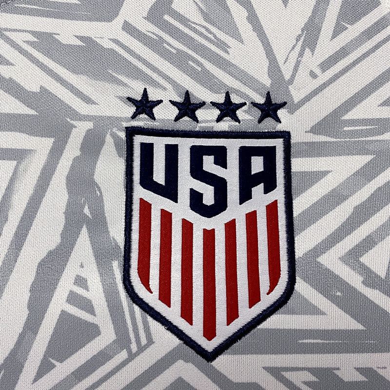 21 22 American White Woman Fotbollstroja
