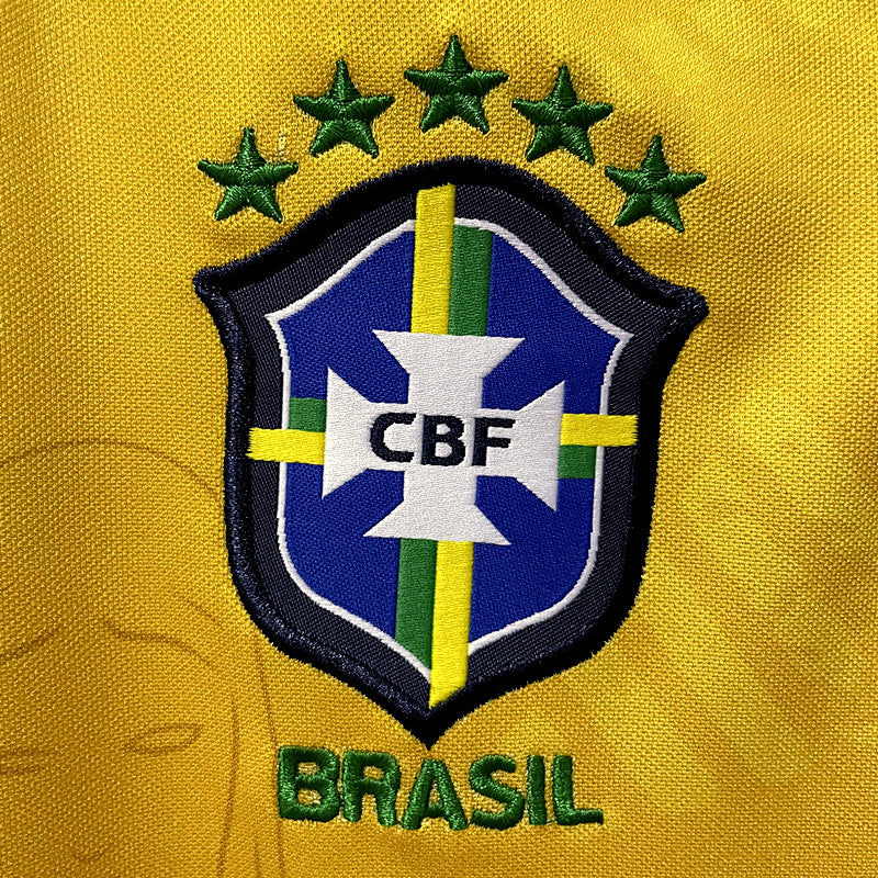 22 23 Brazil Yellow Special Edition Woman Fotbollstroja