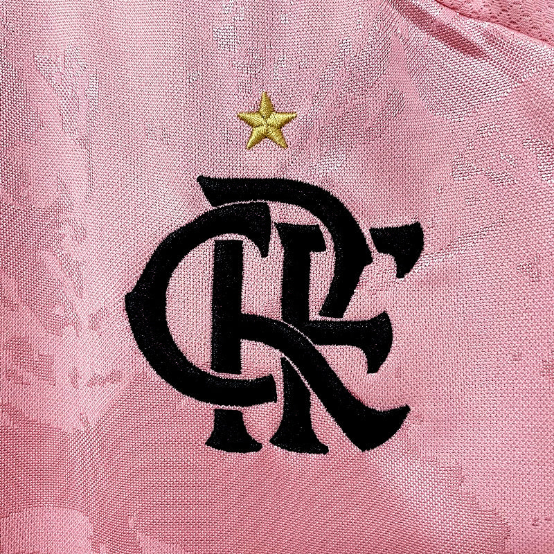 20-21 Cr Flamengo Shirt October Pink Woman'S Fotbollstroja