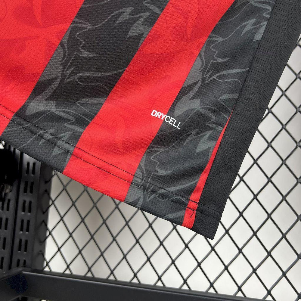 AC Milan 2025-26 Home Long Sleeves Jersey