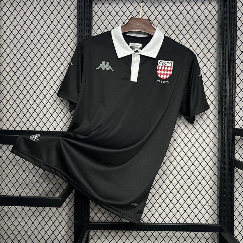 AS Monaco 2024-25 Black commemorative edition Jersey S-XXL
