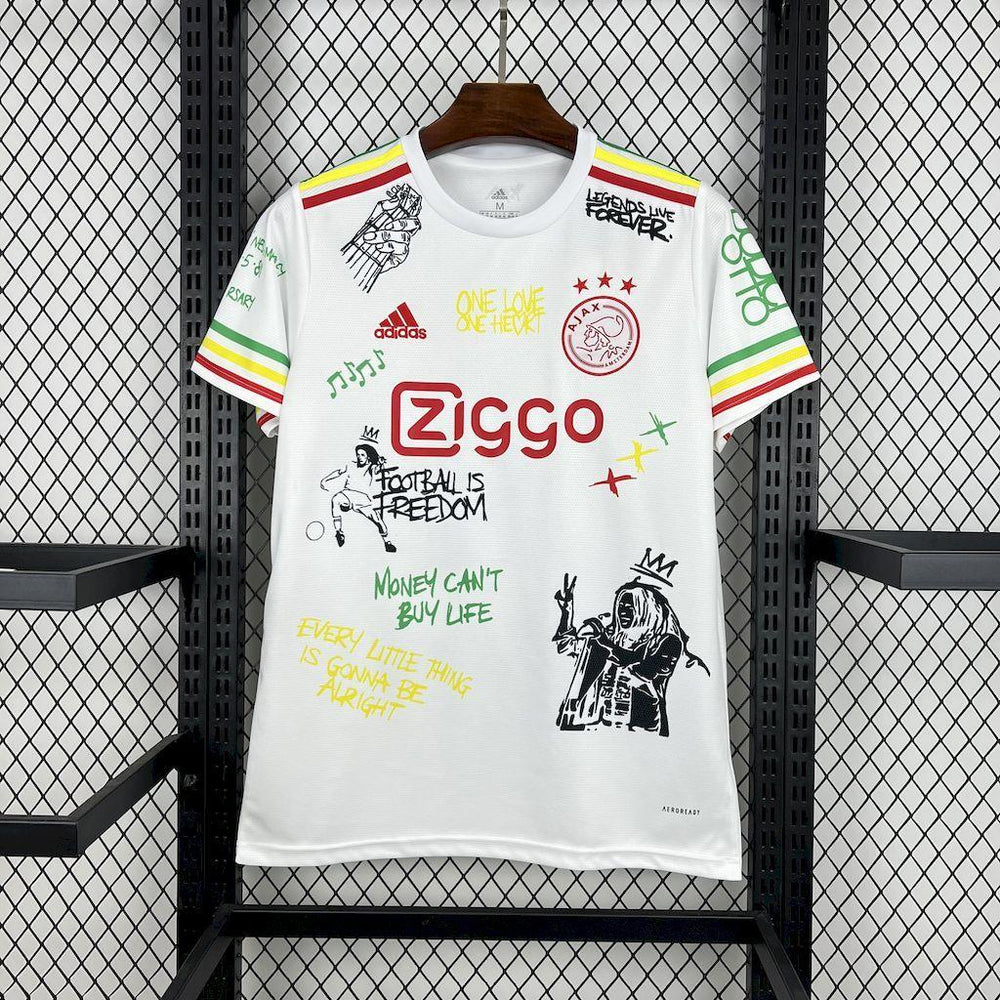 Ajax 2025-26 Amsterdam Bob Marley 40th Jersey
