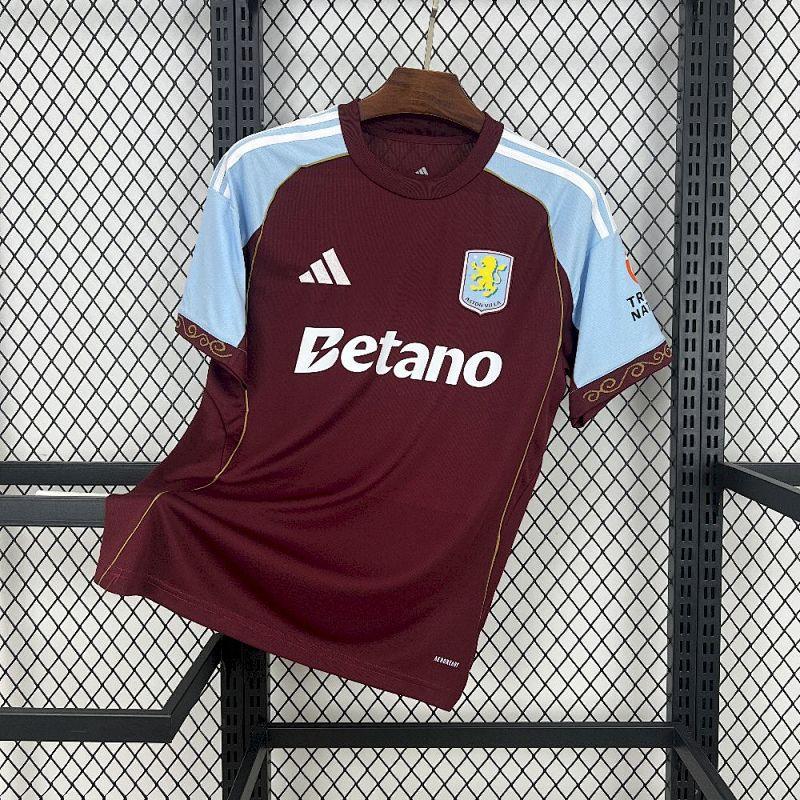 Aston Villa 2025-26 Home Jersey