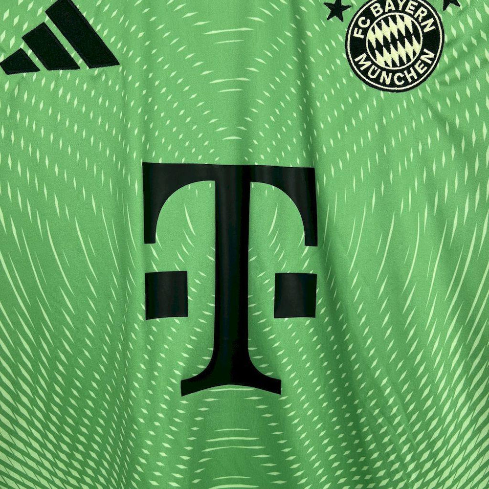 Bayern Munich 2025-26 Green Goalkeeper Jersey