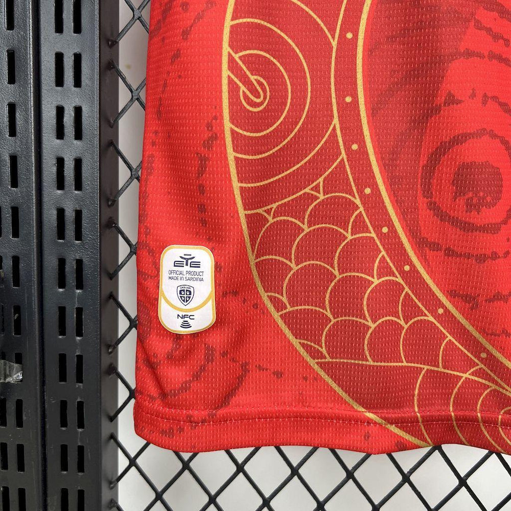Cagliari Calcio 2024-25 Year of the Snake Limited Edition Jersey
