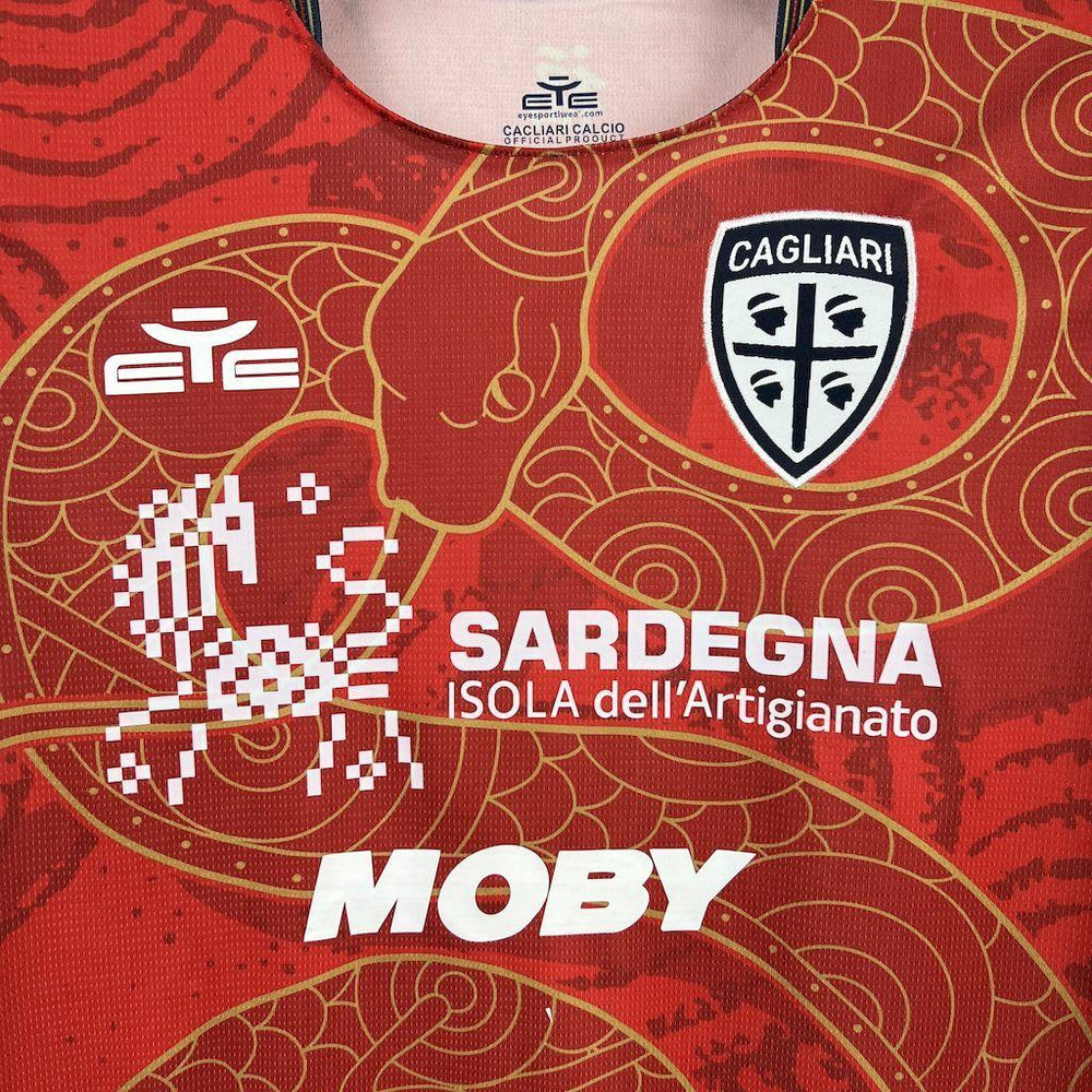 Cagliari Calcio 2024-25 Year of the Snake Limited Edition Jersey