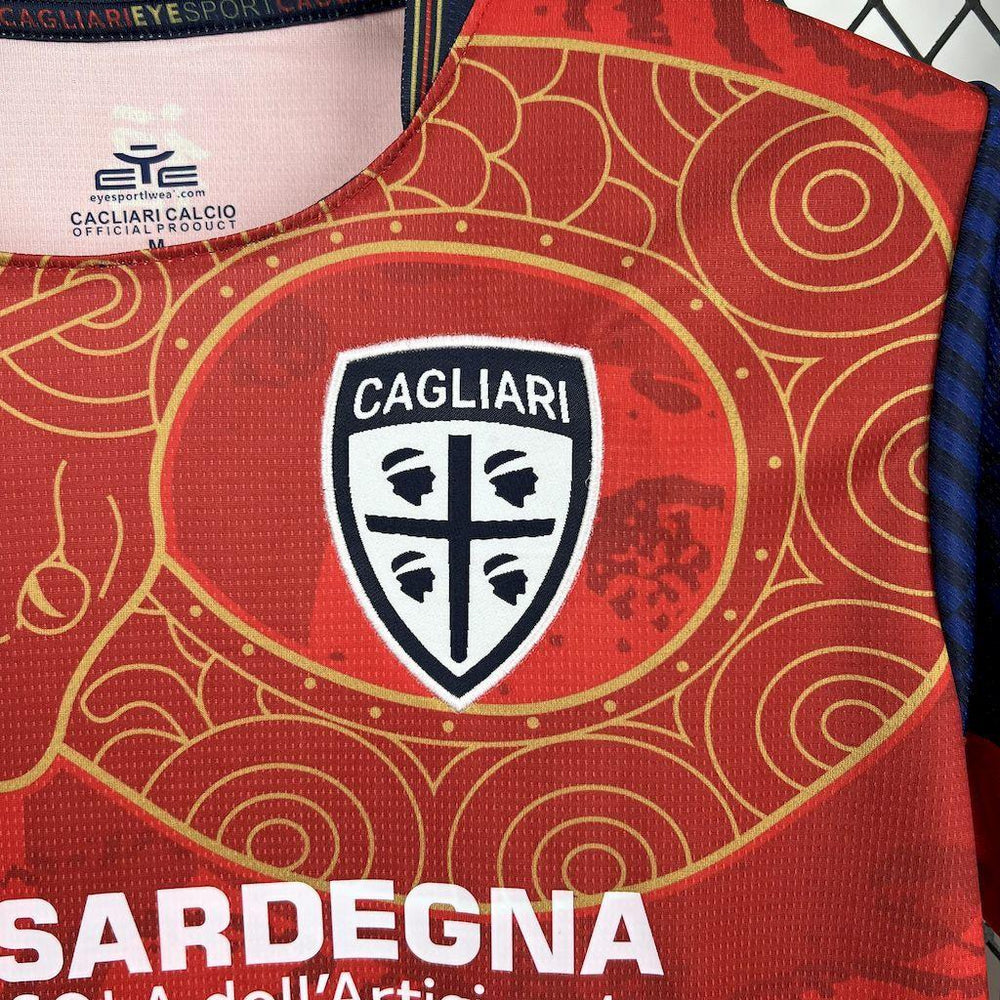 Cagliari Calcio 2024-25 Year of the Snake Limited Edition Jersey