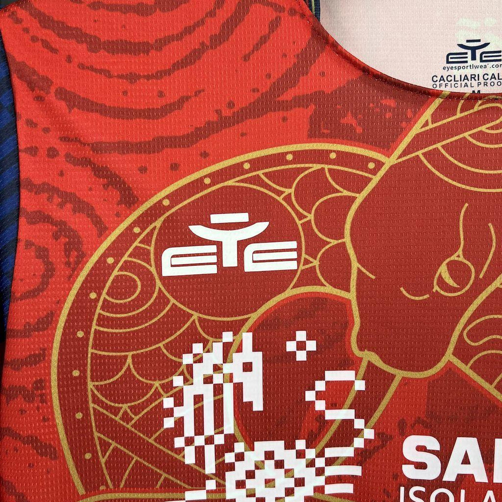 Cagliari Calcio 2024-25 Year of the Snake Limited Edition Jersey