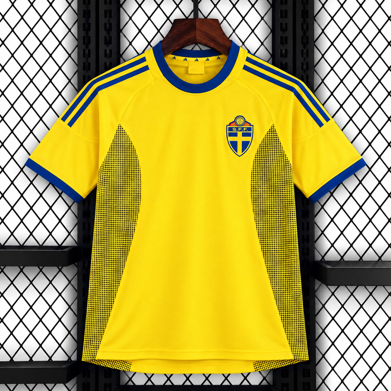 Sverige 2002 Retro Hemmatröja