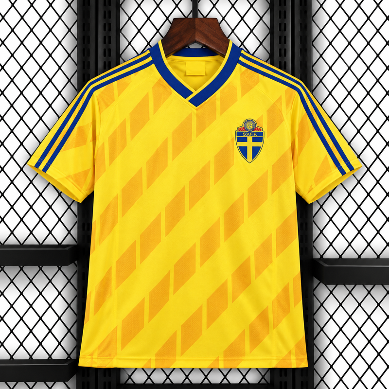 Sverige 1988 Retro Hemmatröja