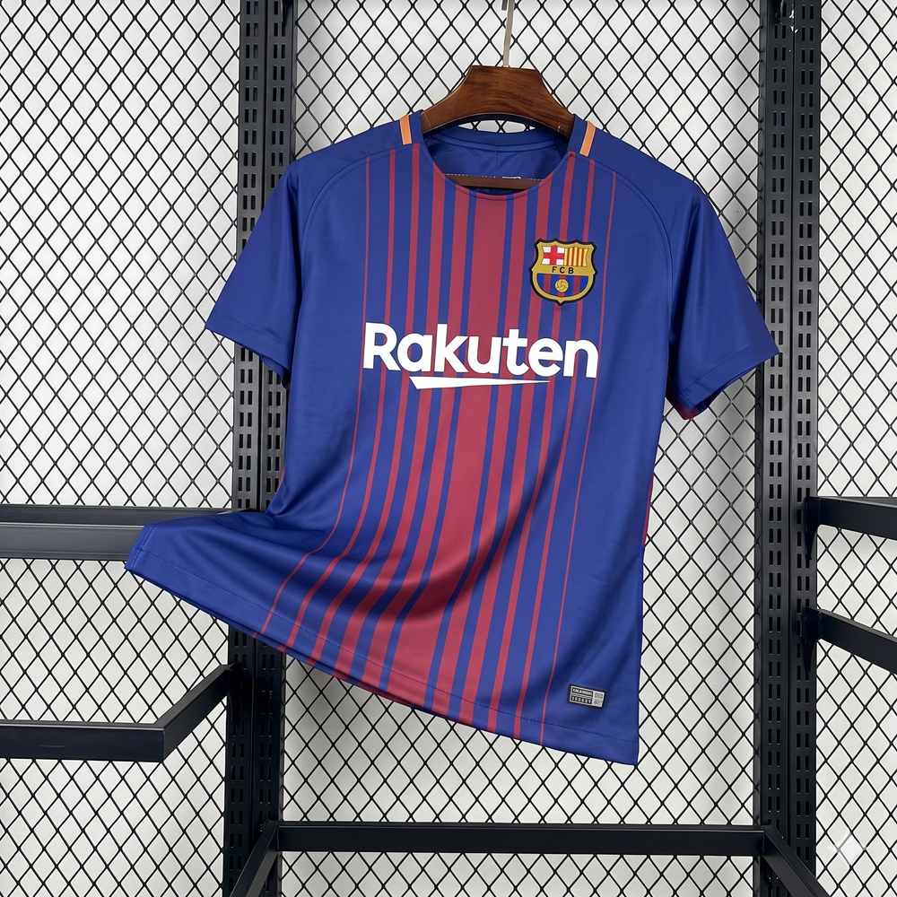 Retro Barcelona 2017-18 Home Jersey