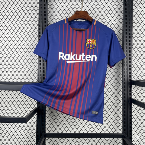 Retro Barcelona 2017-18 Home Jersey