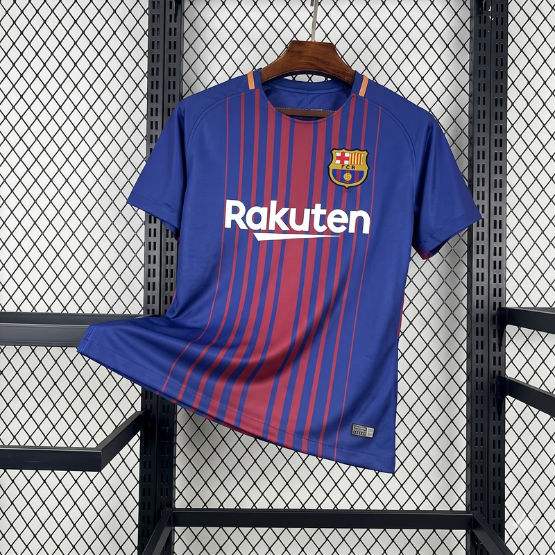 Retro Barcelona 2017-18 Home Jersey