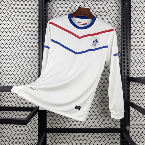 Retro Netherlands 2012 Away Long Sleeve Jersey