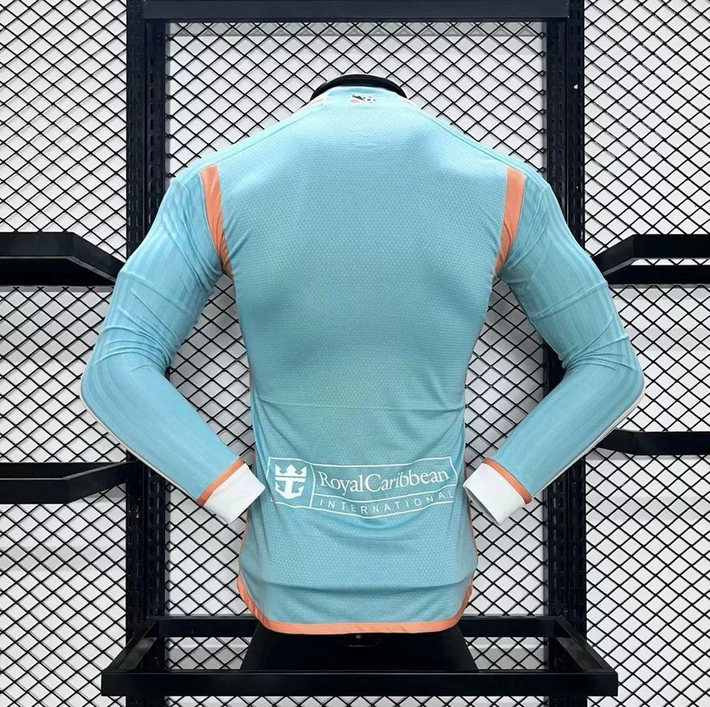 Inter Miami 2024-25 Third Away Long Sleeves Jersey Player Version