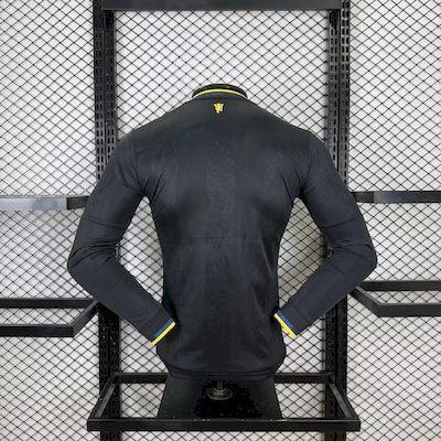 Manchester United 2025-26 Third Long Sleeves Jersey Player Version