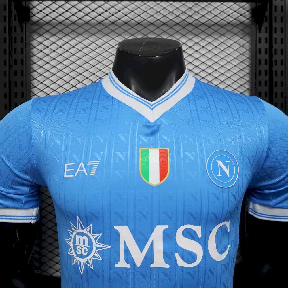 Men’s Napoli 2025-26 Home Jersey Player Version