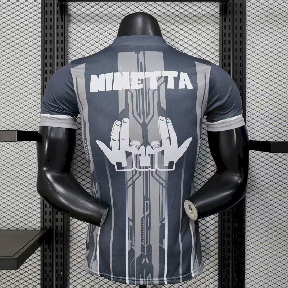 Men’s Olympique Marseille 2025-26 Grey Jersey Player Version