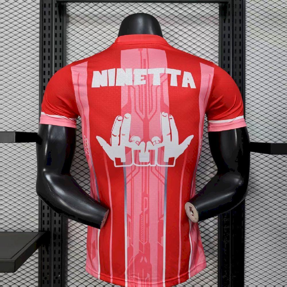 Men’s Olympique Marseille 2025-26 Red Jersey Player Version